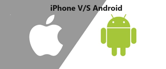 Top 5 Key Differences : iPhone V/S Android Phones